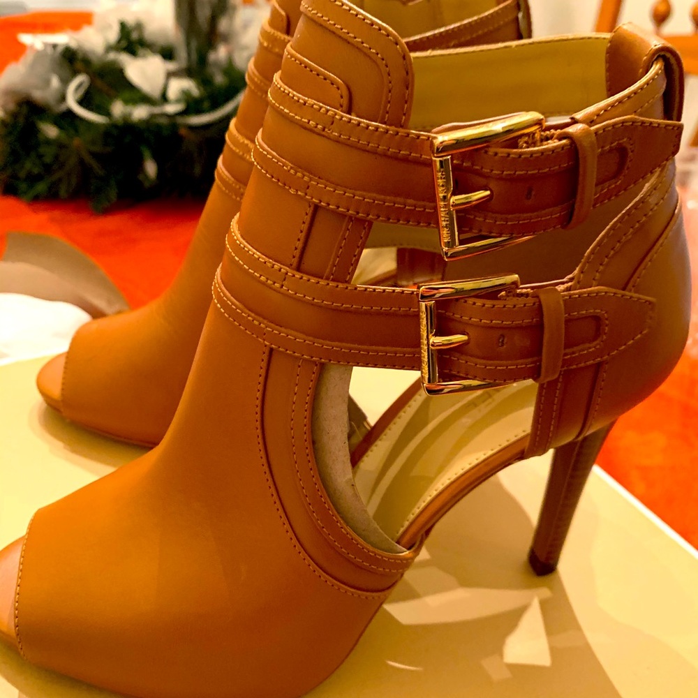 Michael Kors Blaze open toe bootie